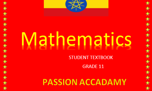 Mathematics for grade11