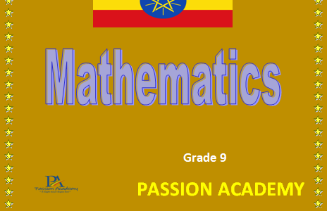 Mathematics – Grade 9