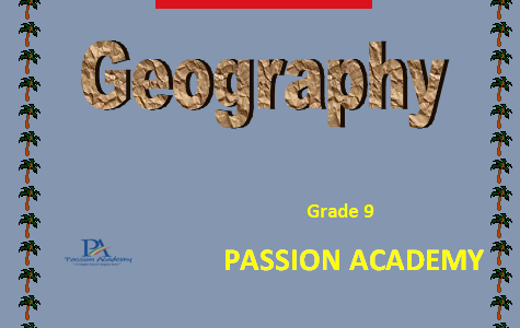 Geography for Grade 9