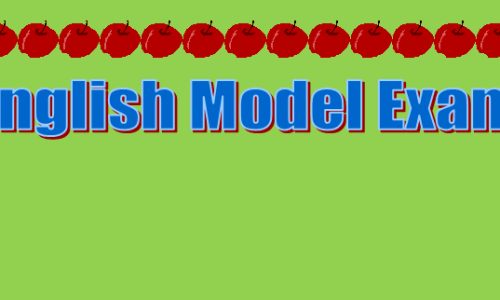 English Model Exam