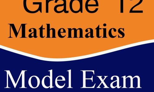 MATHEMATICS MODEL EXAM